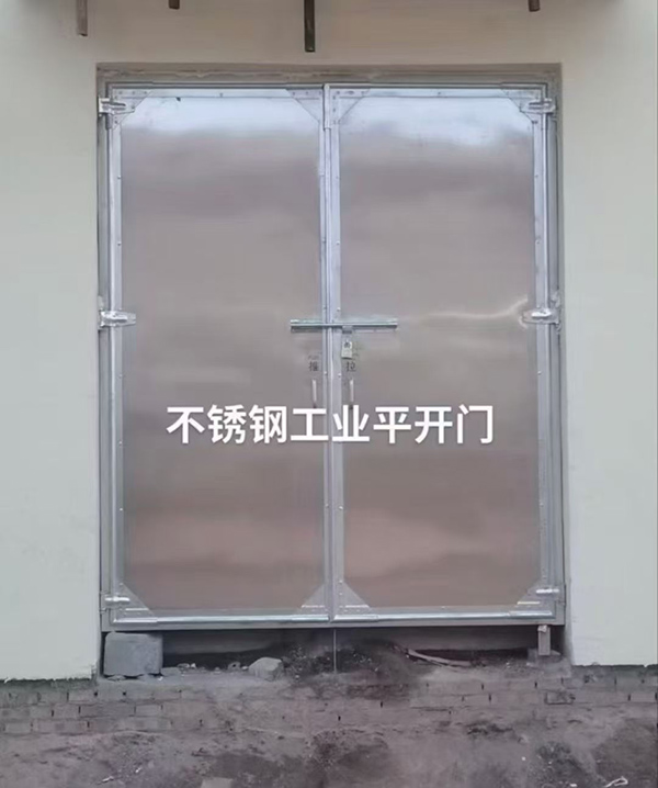 不锈钢镇原工业平开门在现代工业场景中的应用实践