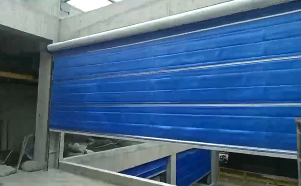 大型物流园区完成镇原防火门整体安装工程